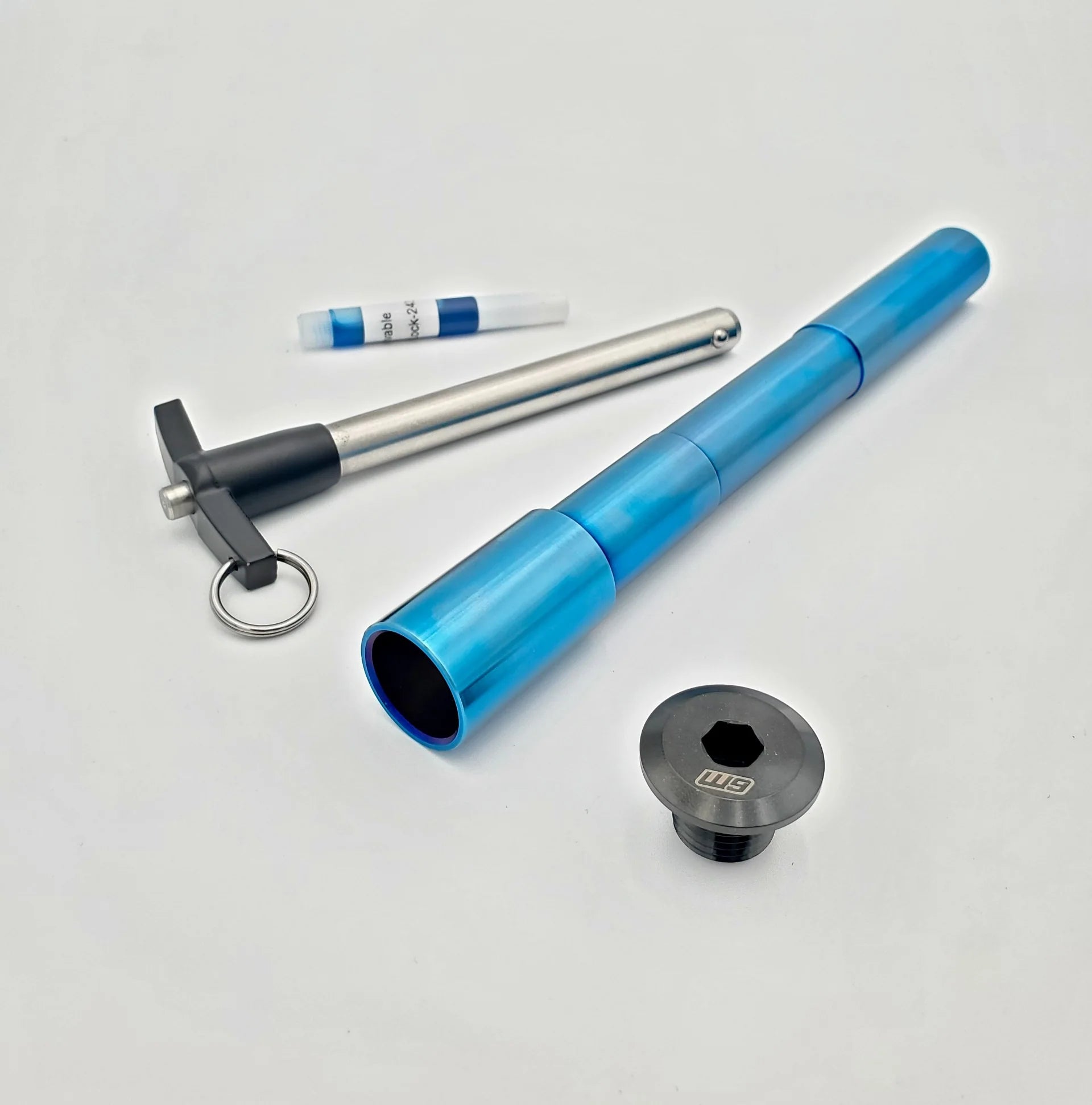 Warp 9 Ultra Bee Titanium Front Axle