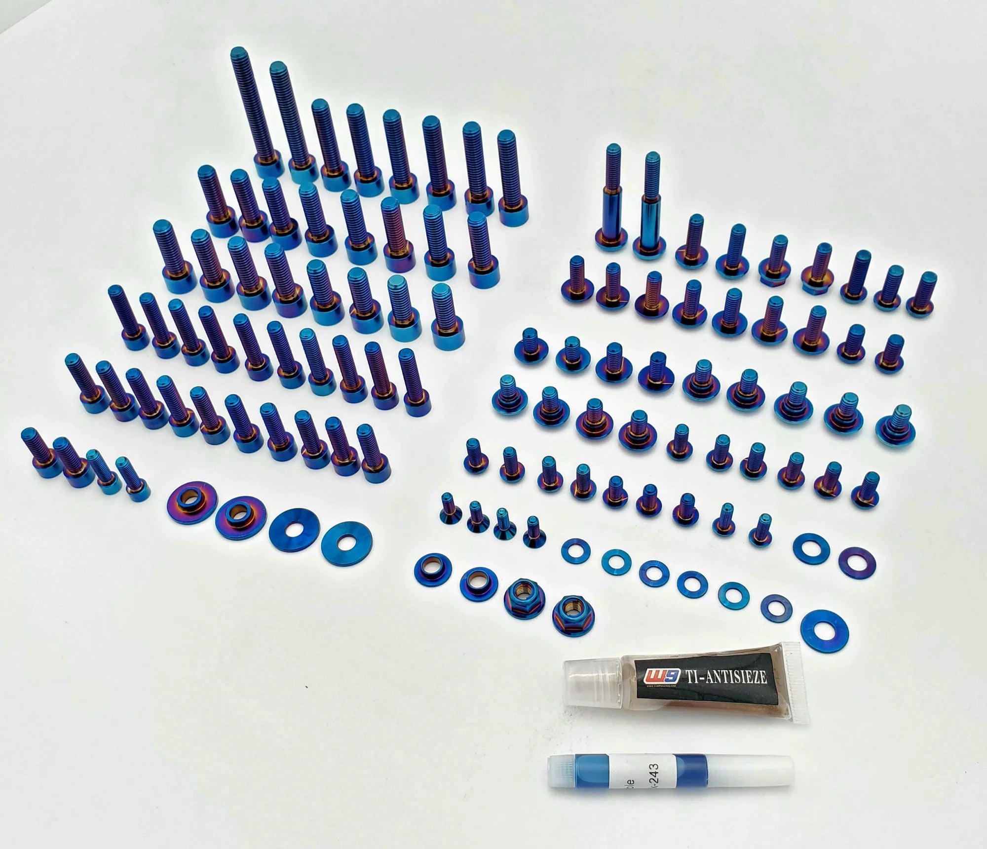 Warp 9 Ultra Bee Titanium Bolt Kit