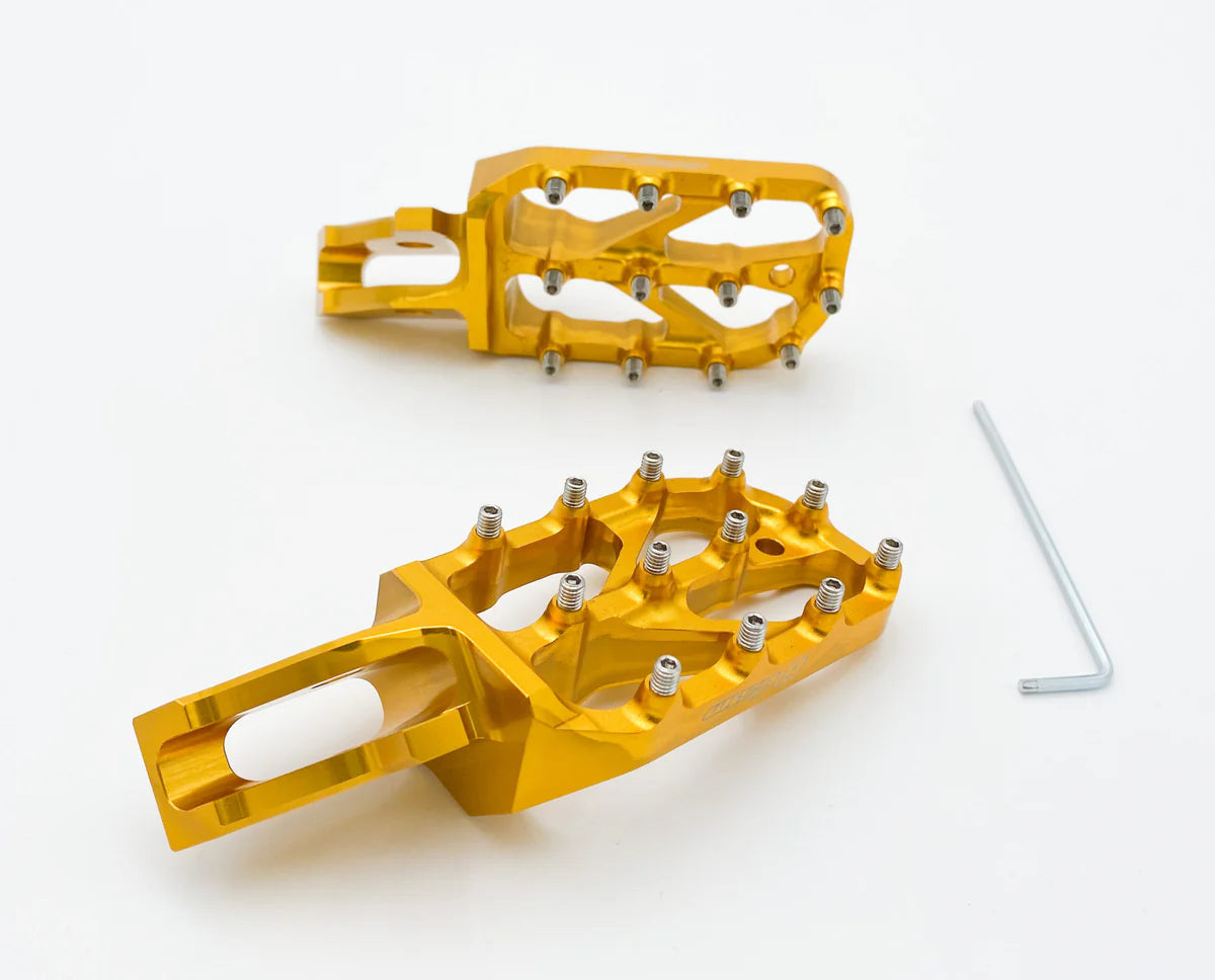 Warp 9 Elite Footpegs - Surron Ultra Bee
