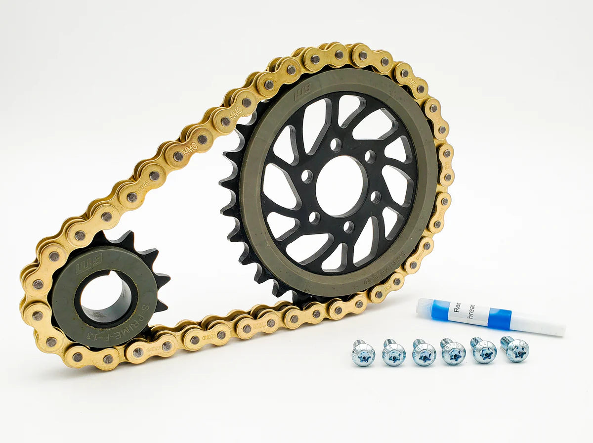 Warp 9 Chain drive ( Surron LBX, Eride Pro, 2.0, XXX )